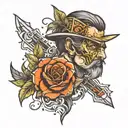 Leon killer tattoo design idea