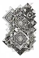 organised chaos theory tattoo design idea