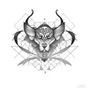 xo c tattoo design idea