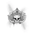 trafalgar law tattoo design idea