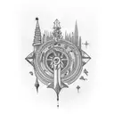 narnia tattoo design idea