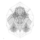 cyber tattoo design idea