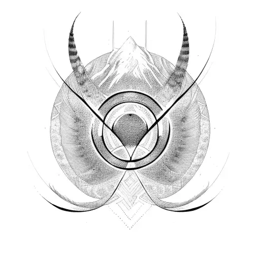 infinity sign with feather tattoo design idea