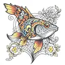 cape cod tattoo design idea