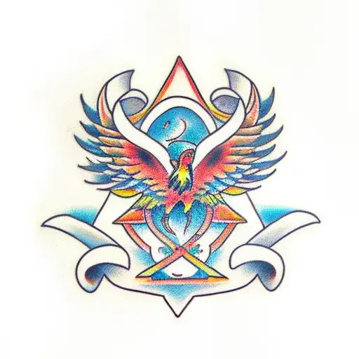 Phoenix  tattoo design idea