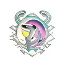 orca tattoo design idea