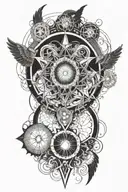 Metatron tattoo design idea