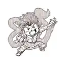 hunter x hunter tattoo design idea