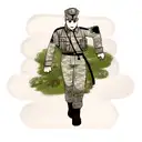 soldier inglaterra tattoo design idea