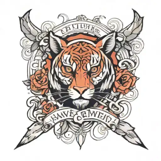 i have no enemies tattoo design idea