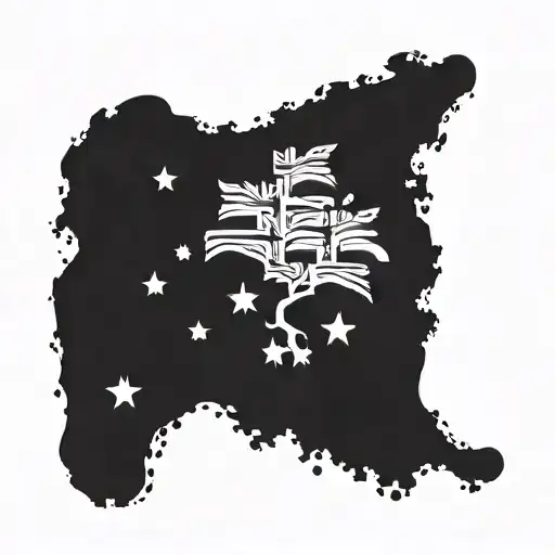 Australia flag tattoo design idea