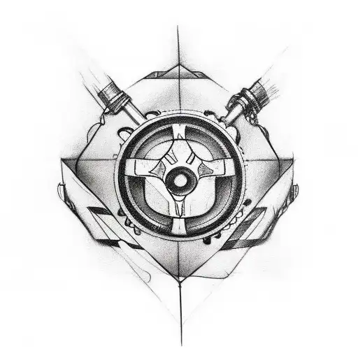 create hand tatto for me wich symbolize my passion about civil engineering,passiron about bikes & cars,painting,travelli tattoo design idea