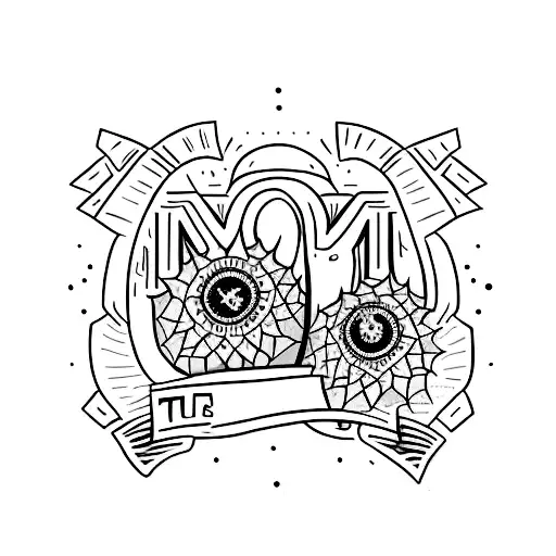 Small tattoo with the text: "tu nombre". It should be fun, silly. Maybe with elements e.g. sombrero, sunglasses, cactus tattoo design idea