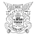 Small tattoo with the text: "tu nombre". It should be fun, silly. Maybe with elements e.g. sombrero, sunglasses, cactus tattoo design idea