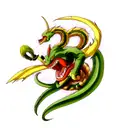 shenron tattoo design idea