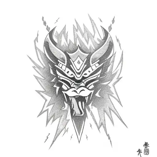 Lightning Bolt tattoo design idea