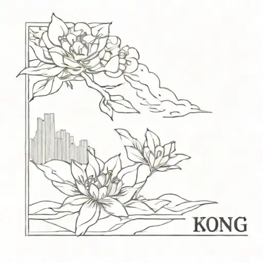 Hong Kong tattoo design idea