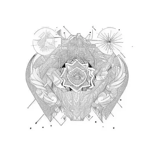 Marketing tattoo design idea