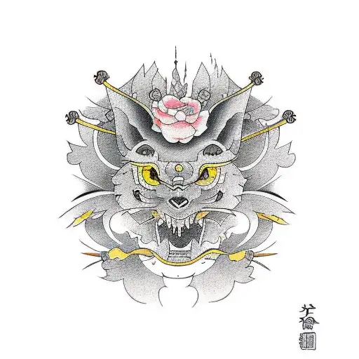 canary  tattoo design idea