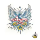 canary  tattoo design idea