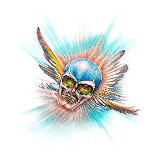 fall of icarus tattoo design idea