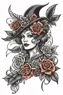 Design a tattoo in memory of my grandma, her name is Dorothy Stadler tattoo design idea