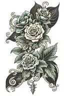 Design a tattoo in memory of my grandma, her name is Dorothy Stadler tattoo design idea