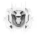 trex tattoo design idea