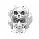 dullahan tattoo design idea