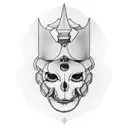 dullahan automaton tattoo design idea