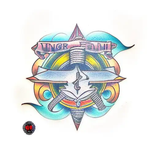 mantra tattoo design idea