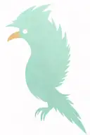 Illenium phoenix emblem filled with a nebula tattoo design idea