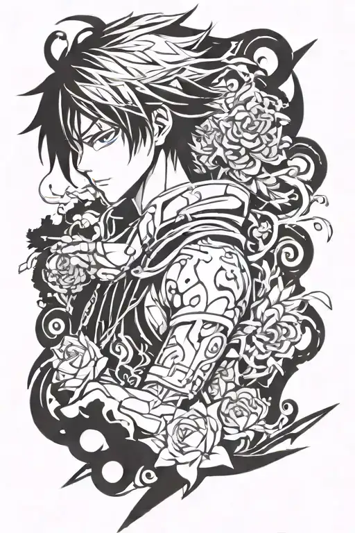 yuta okkotsu jjk tattoo design idea