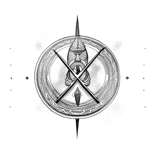 sagittarius tattoo design idea