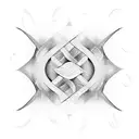 three waves tattoo design idea