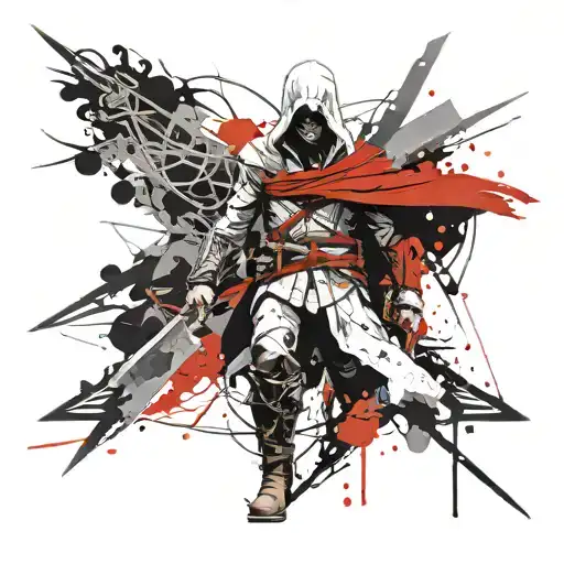 Assassin's creed tattoo design idea