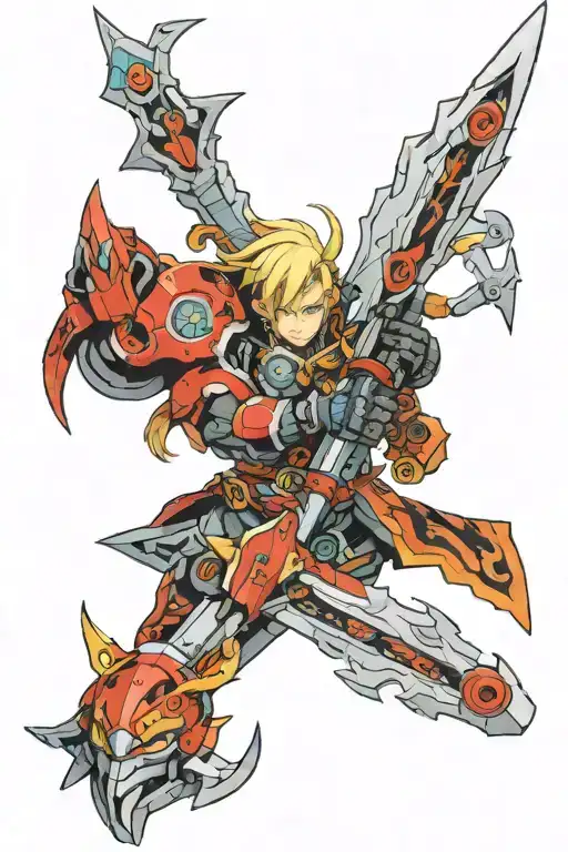 xenoblade tattoo design idea