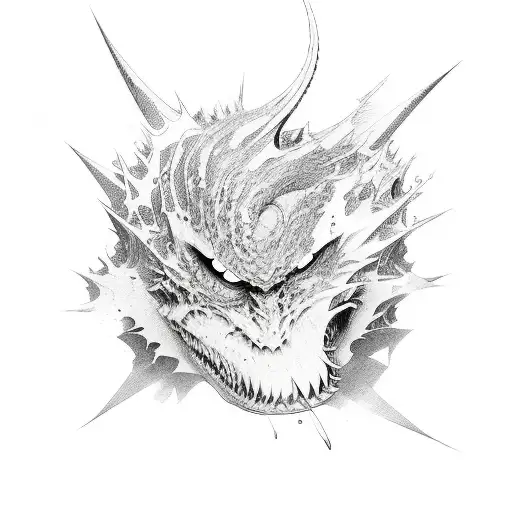 Jujutsu kaisen tattoo design idea