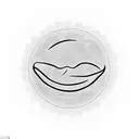 smiley face on a sun  tattoo design idea