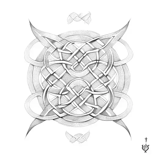 Celtic Knot tattoo design idea