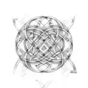 Celtic Knot tattoo design idea