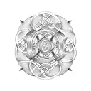 Celtic Knot tattoo design idea