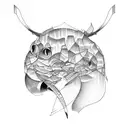 preppy tattoo design idea