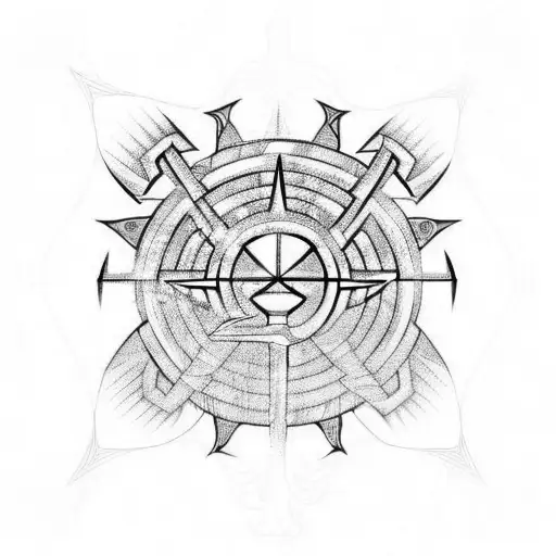 Ankh Symbol tattoo design idea