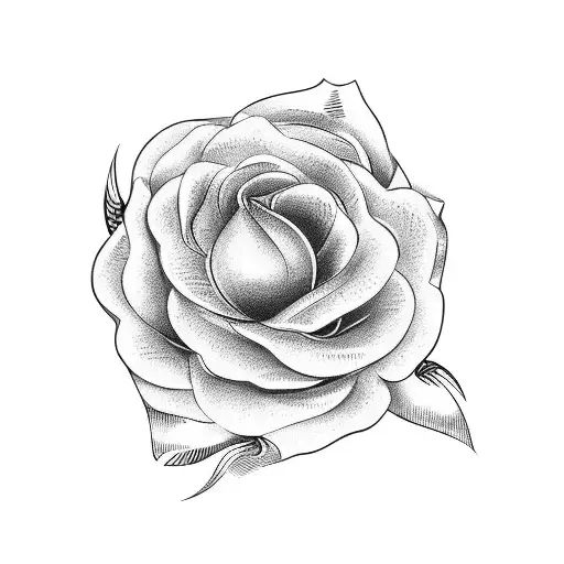 flowers woven along the edge of the ring and text along the edge of the ring tattoo design idea