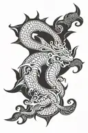 EAST SIDE PUERTO tattoo design idea