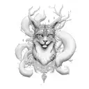 stern und herz tattoo design idea