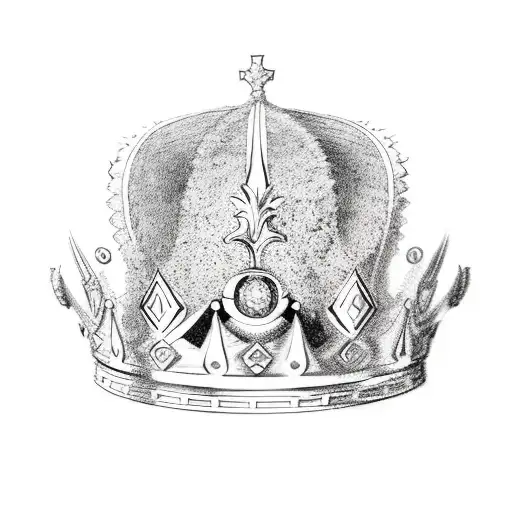 Queen's Crown tattoo design idea