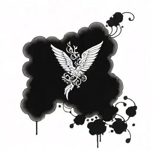 the lyrics "So let me go down the line I wanna feel it all Joy, pain, and sky So let me go down the line We all burn,  tattoo design idea