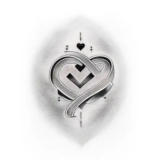 A tattoo on the forearm near the wrist with a heart and the year 2006 in it, at the base of the heart to have an infinity sign tattoo design idea